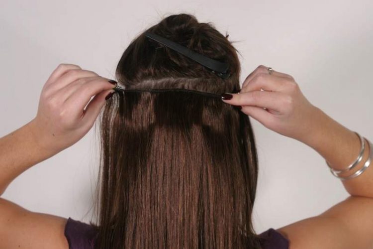 acconciature capelli con extension a clip